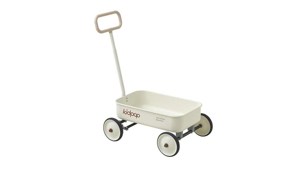 wild kids pull wagon