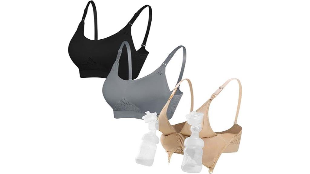 wireless nursing pump bra