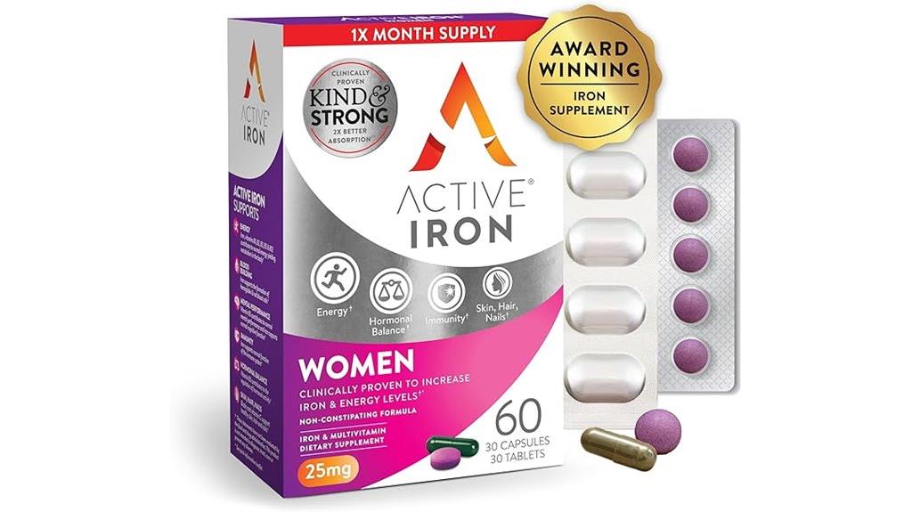 women s iron multivitamin supplements
