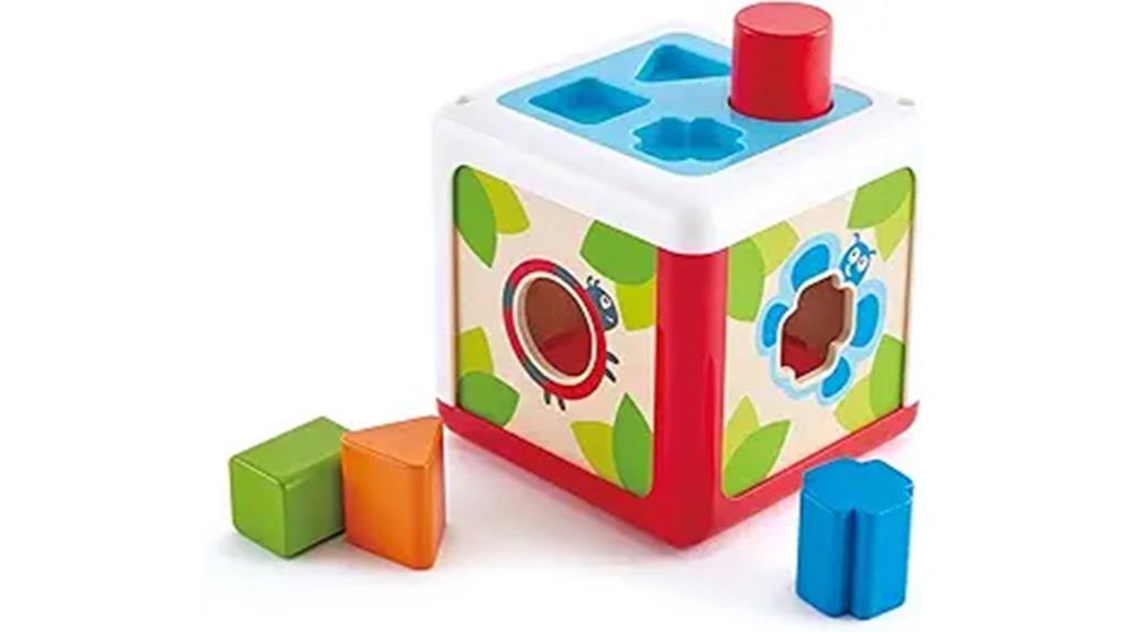 wooden animal shape sorter
