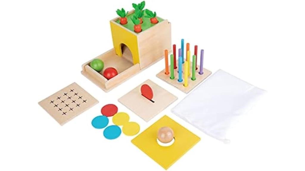wooden baby play kit