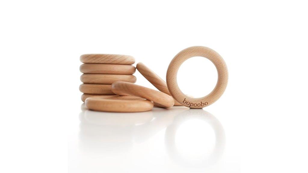 wooden rings for crafts