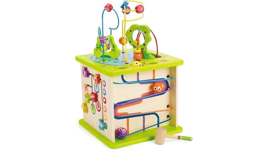 wooden toddler learning puzzle