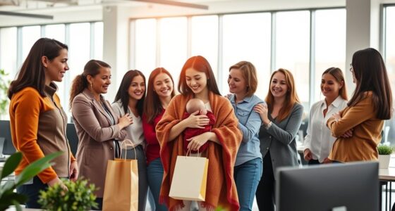 assist new parent colleagues