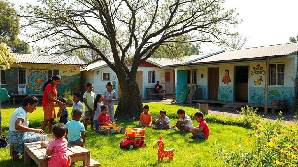 global community childcare models