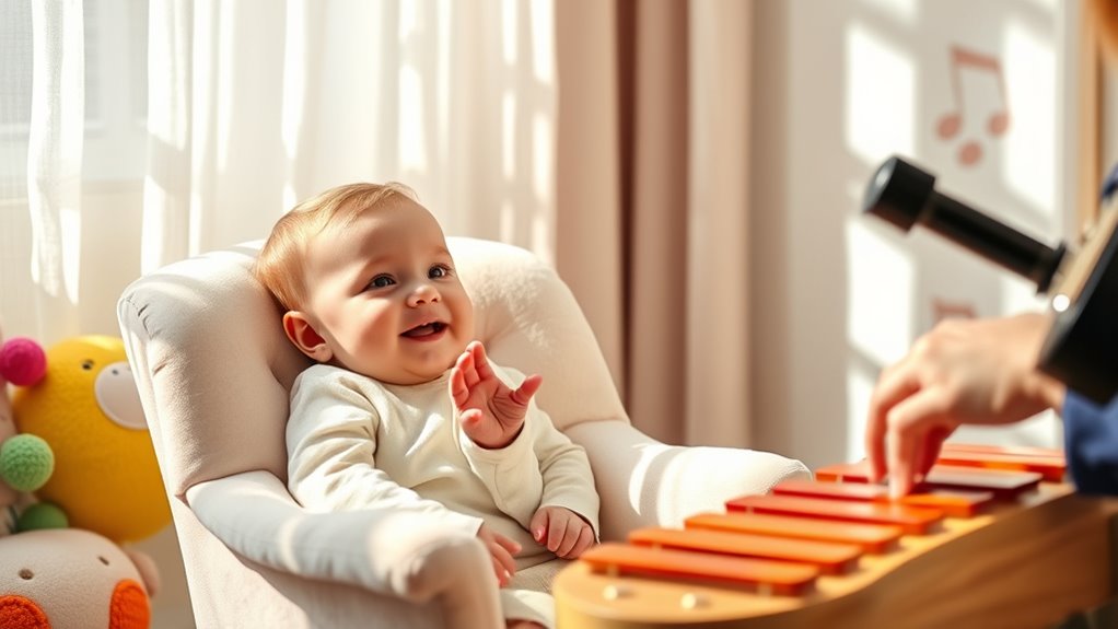 music enhances infant brain development