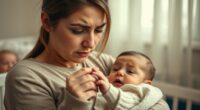 parental stress affects infant