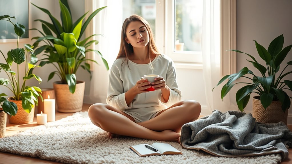 prioritize postpartum self care