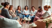 support groups improve postpartum mental health