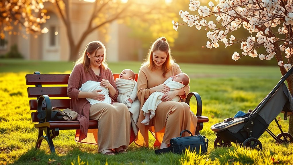 supporting new postpartum friendships