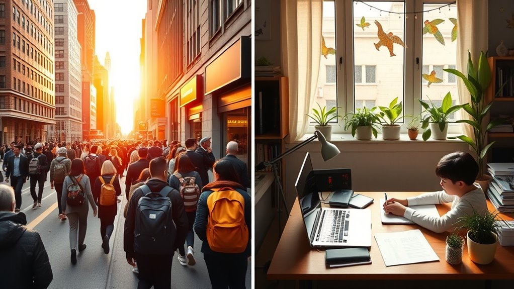 work mode and family balance