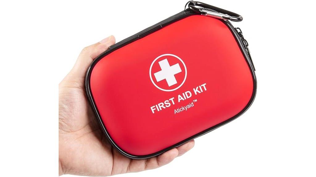 compact 120 piece first aid