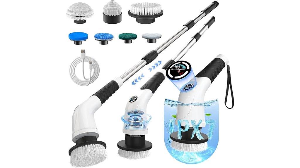 cordless spin scrubber package