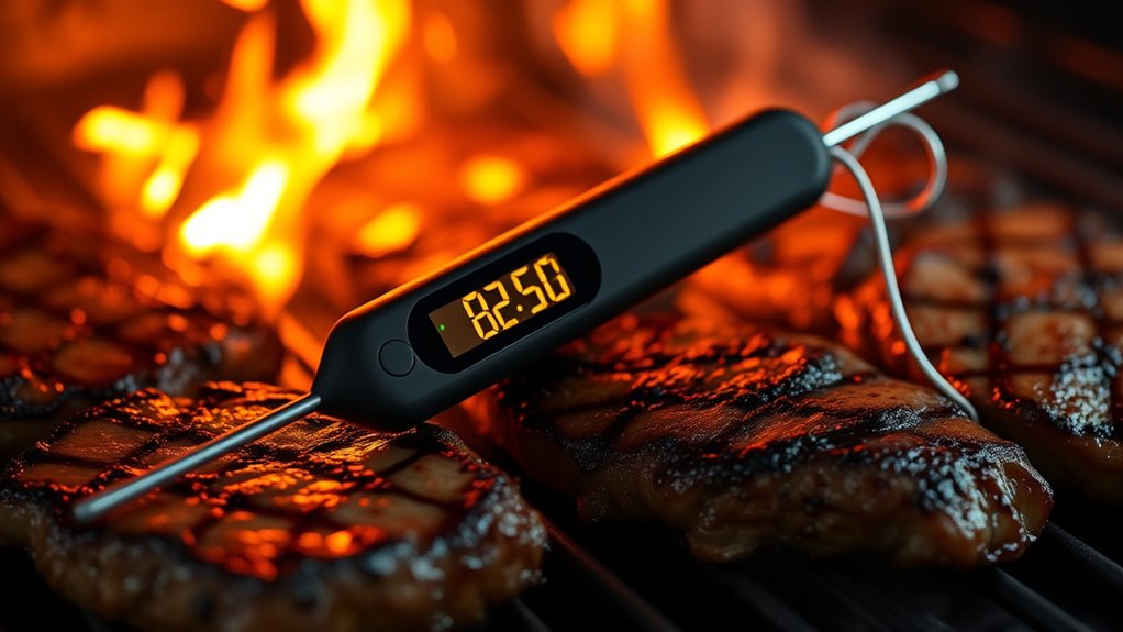 essential grilling thermometer features