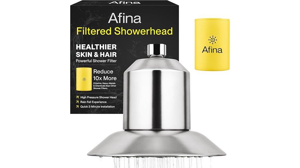 filtered shower head system