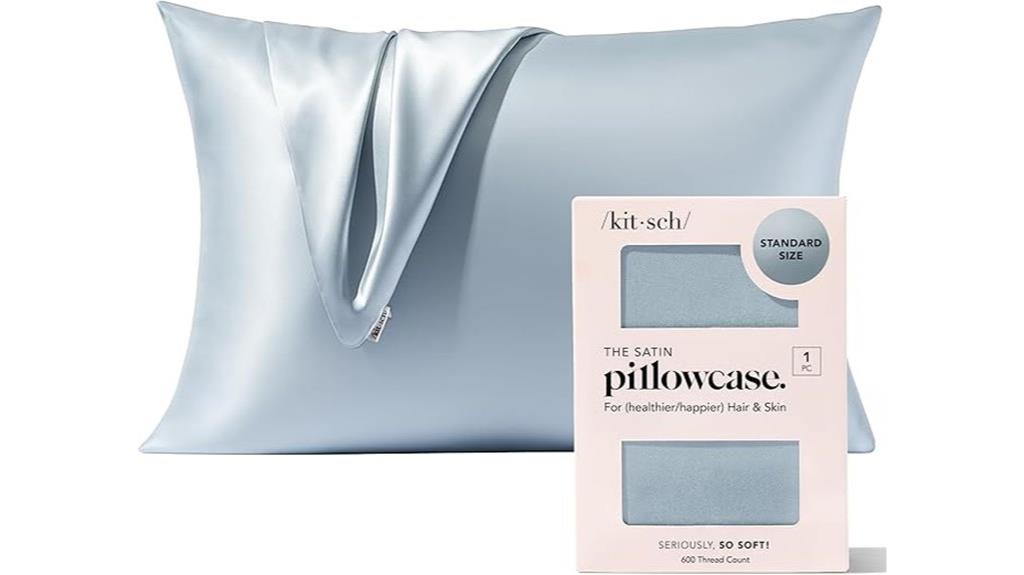 silky zipper pillowcase accessory