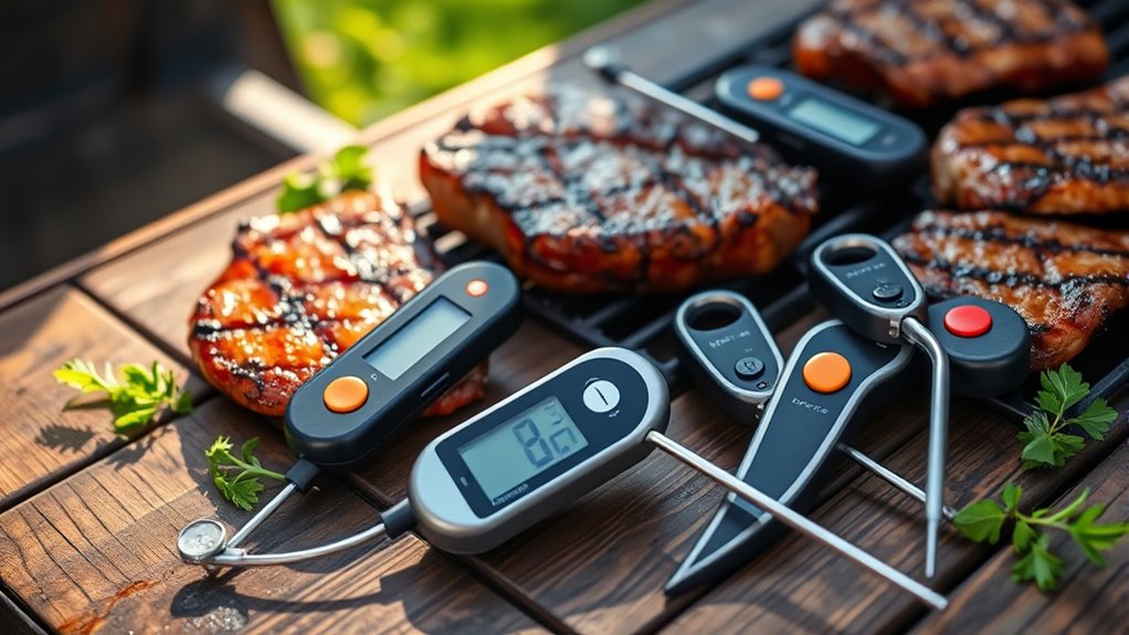 top grilling meat thermometers