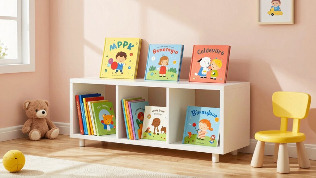 accessible safe organized bookshelf