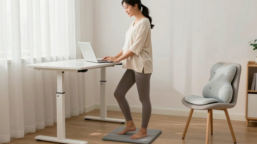 adjust desk height properly
