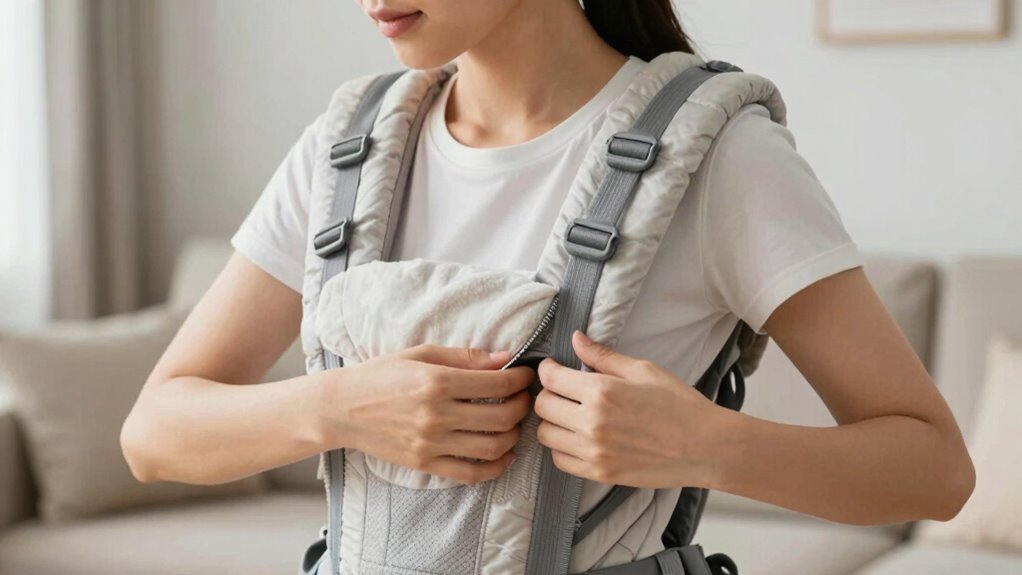 adjust straps for ergonomic fit