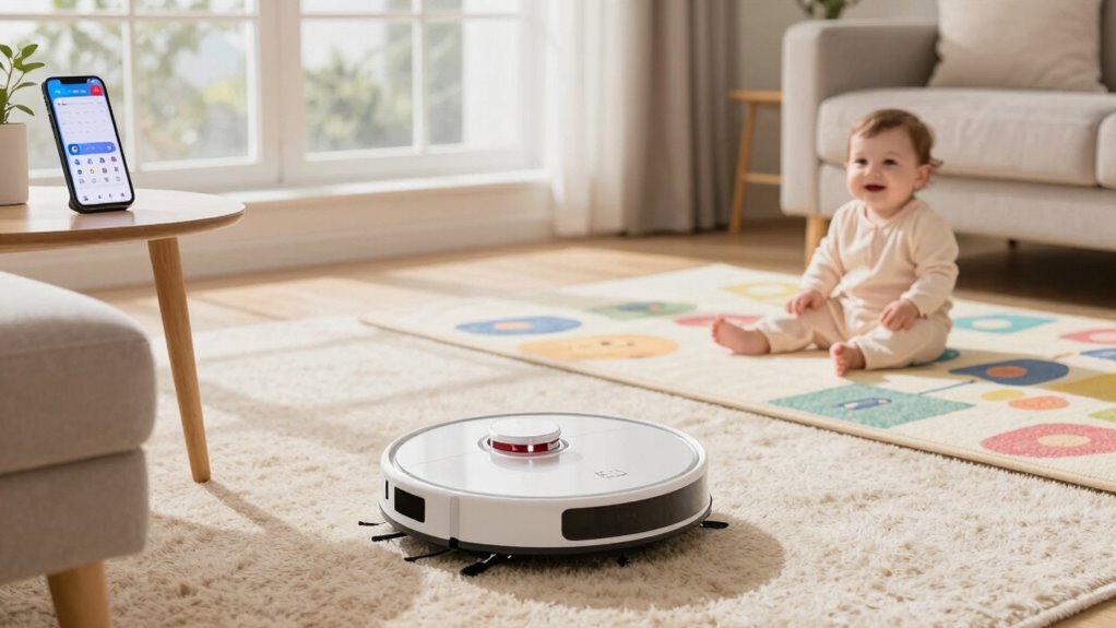 adjust vacuum cleaning schedule