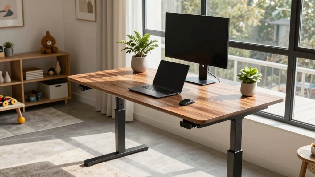 adjustable stable ergonomic workspace