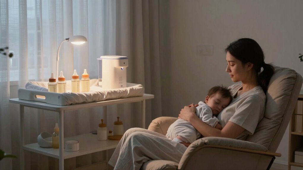 calm prepared bedtime routine