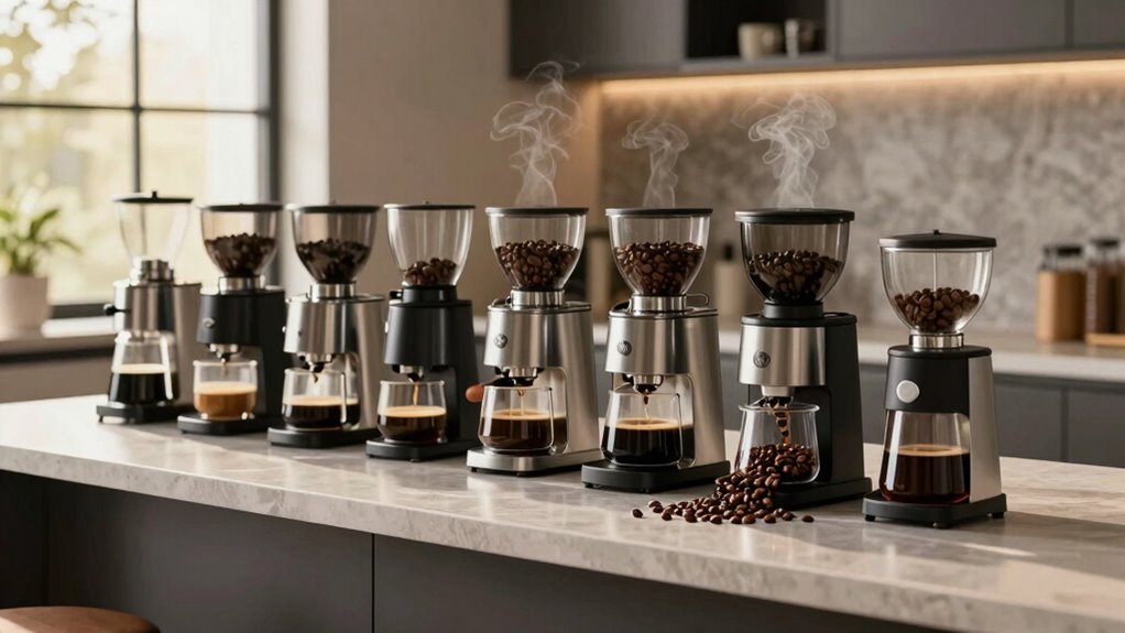 coffee grinder brewer combos