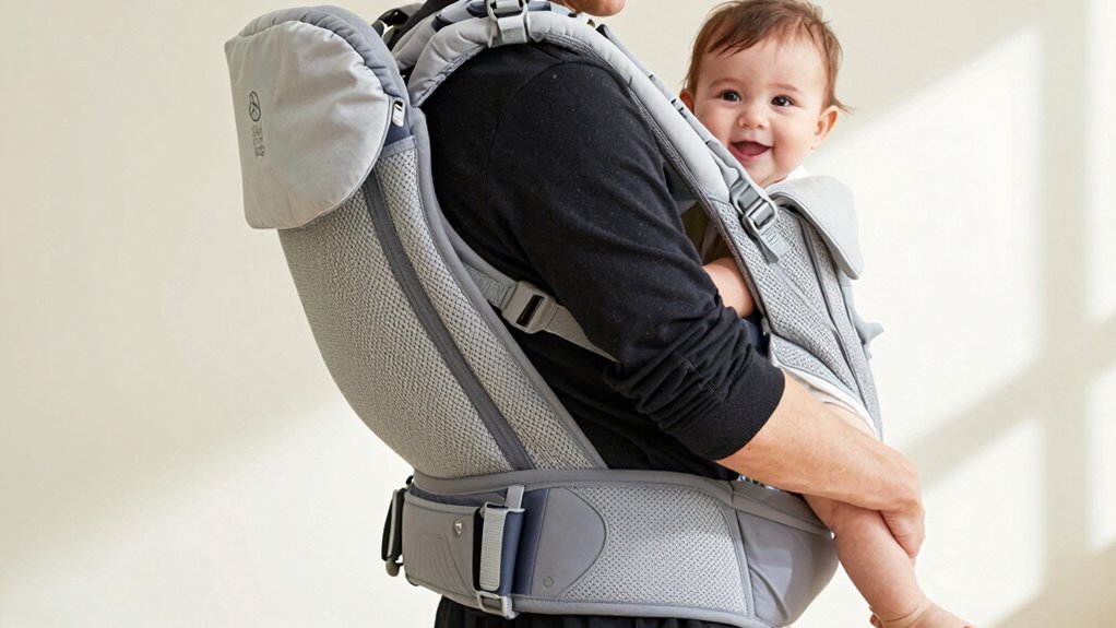 comfortable adjustable baby carrier
