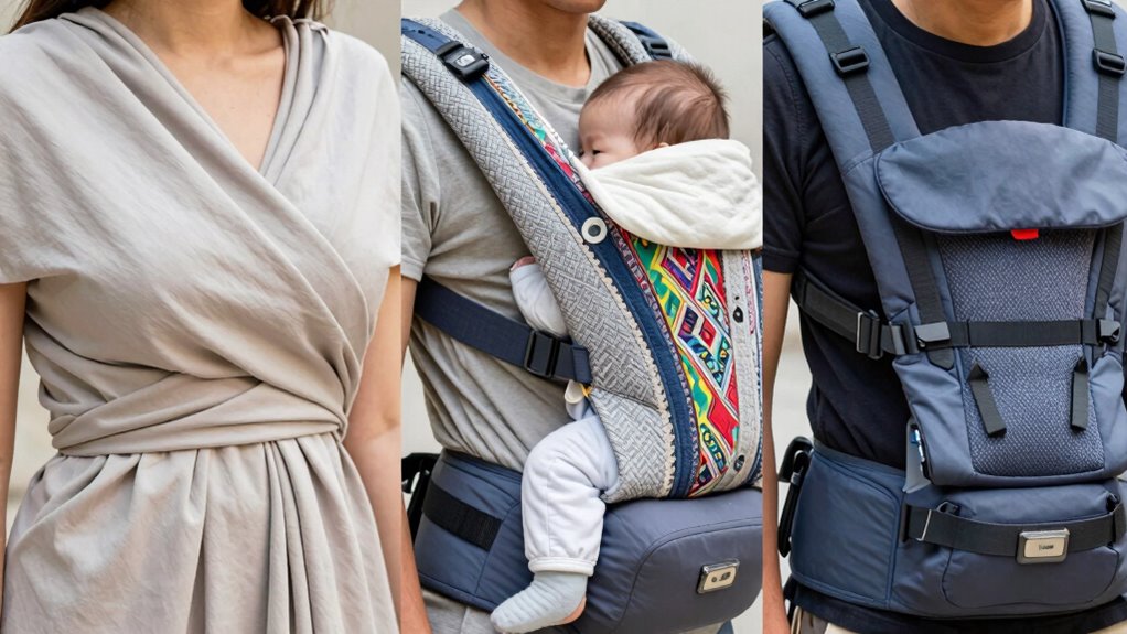 comfortable ergonomic breathable carriers