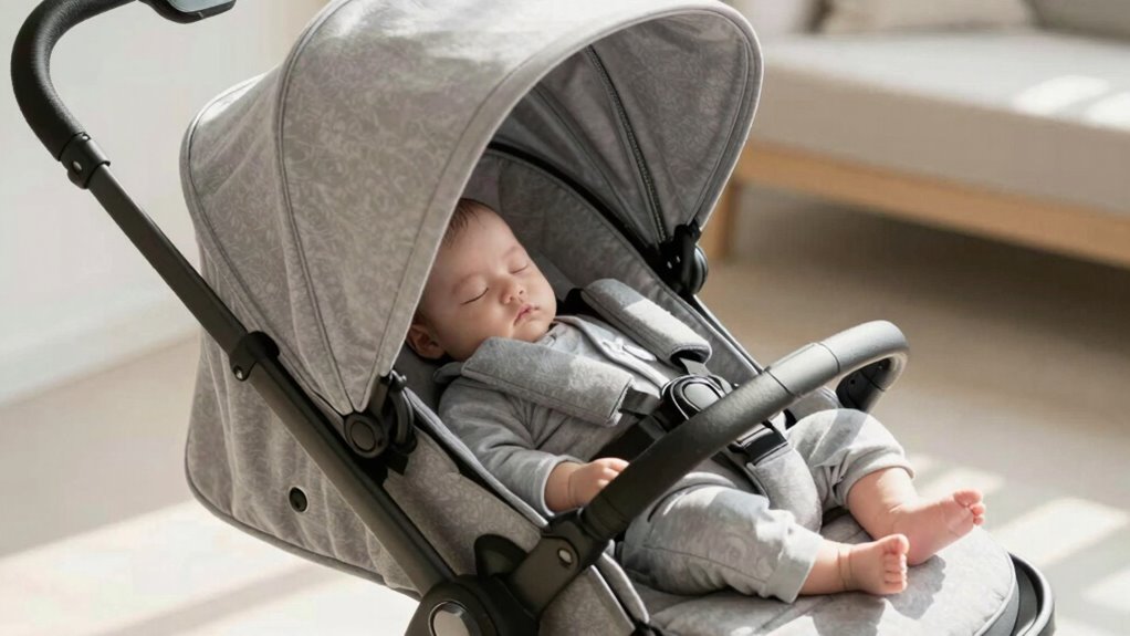 comfortable secure stable stroller