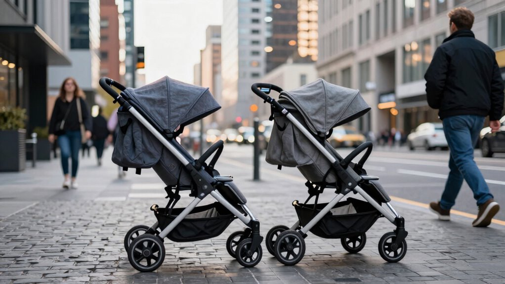compact double stroller essentials