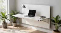 compact wall mounted desks