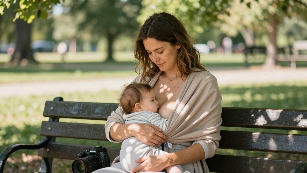 discreet breastfeeding privacy tips