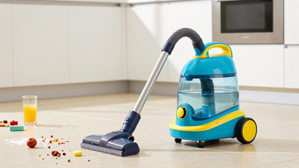 effective toddler mess cleanup