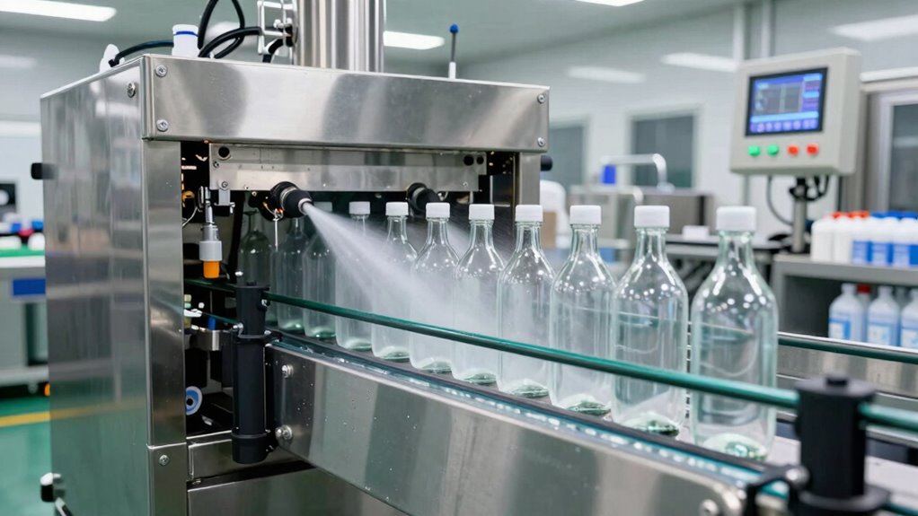 efficient consistent bottle cleaning