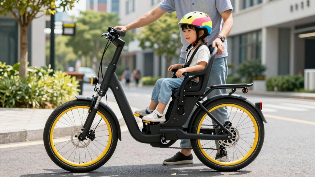 electric bikes with child seats