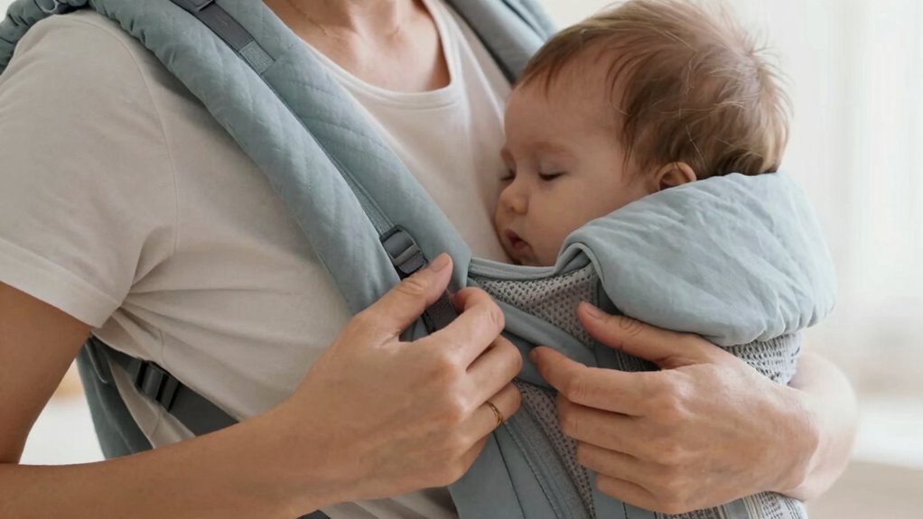 ensuring safe babywearing support