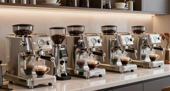 espresso machines with grinders