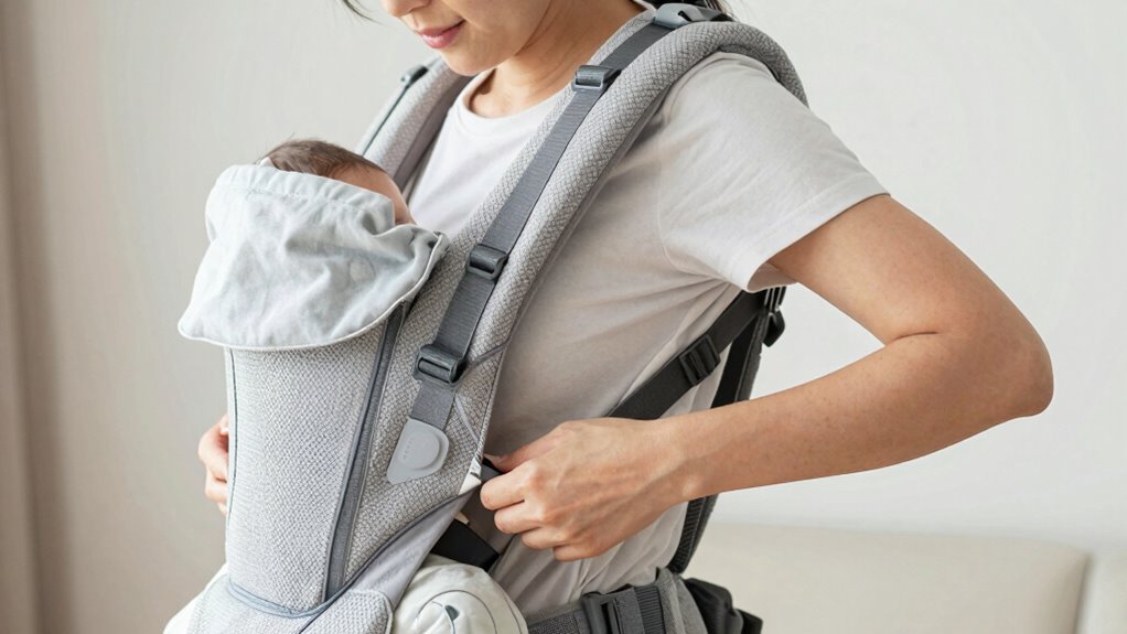 evaluate babywearing posture properly
