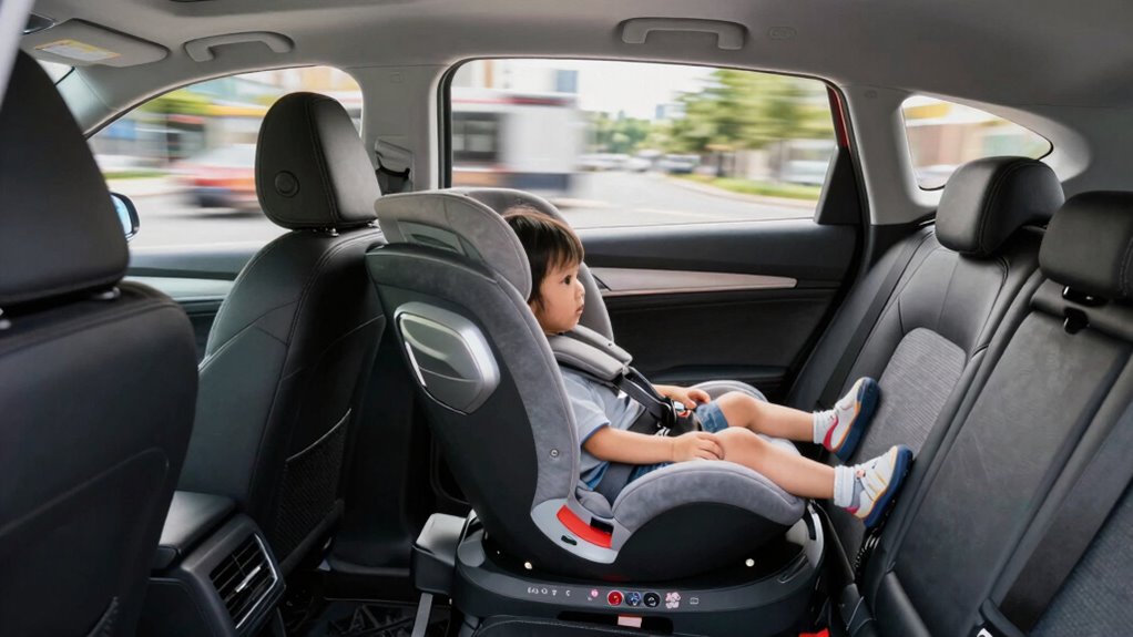 extended rear facing seats safer