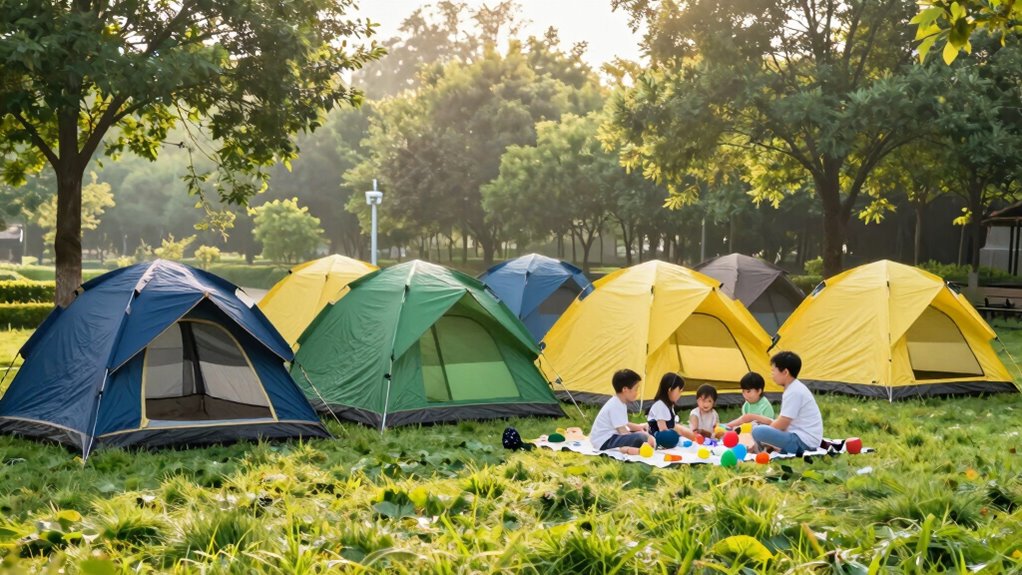 family friendly camping tents