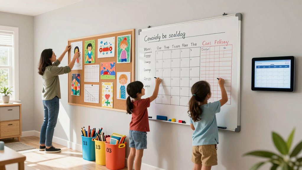 family roles and visual cues