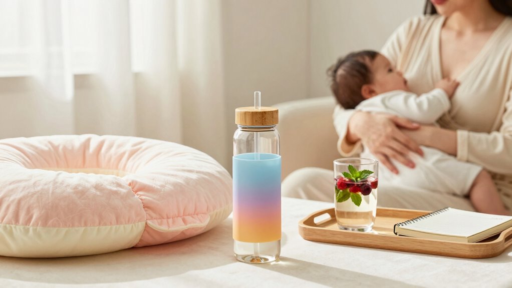 flexible hydration for breastfeeding
