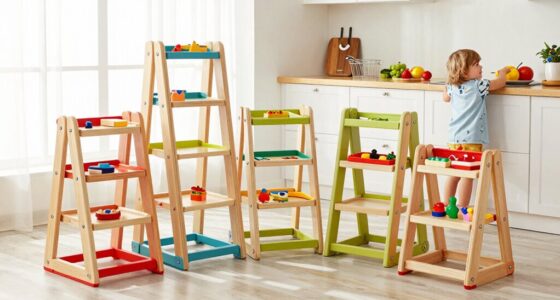 foldable toddler learning towers