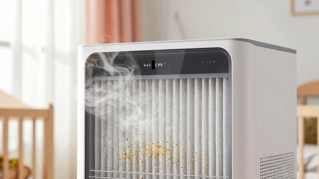 gases and odors not removed