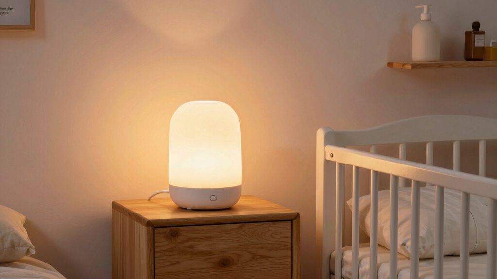 gentle light and sound