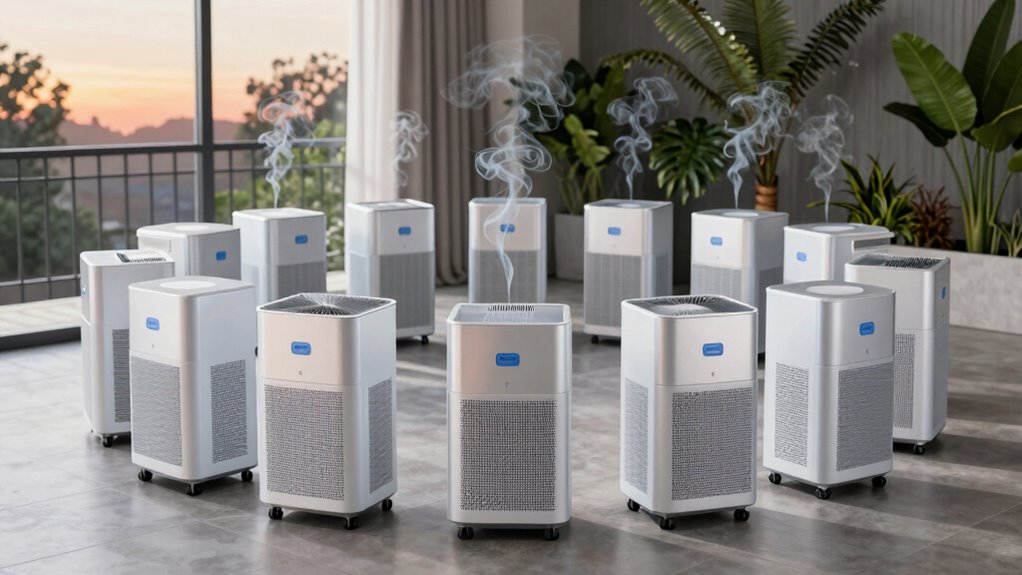 hepa air scrubbers wildfire smoke