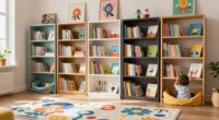 kid friendly bookcases selection
