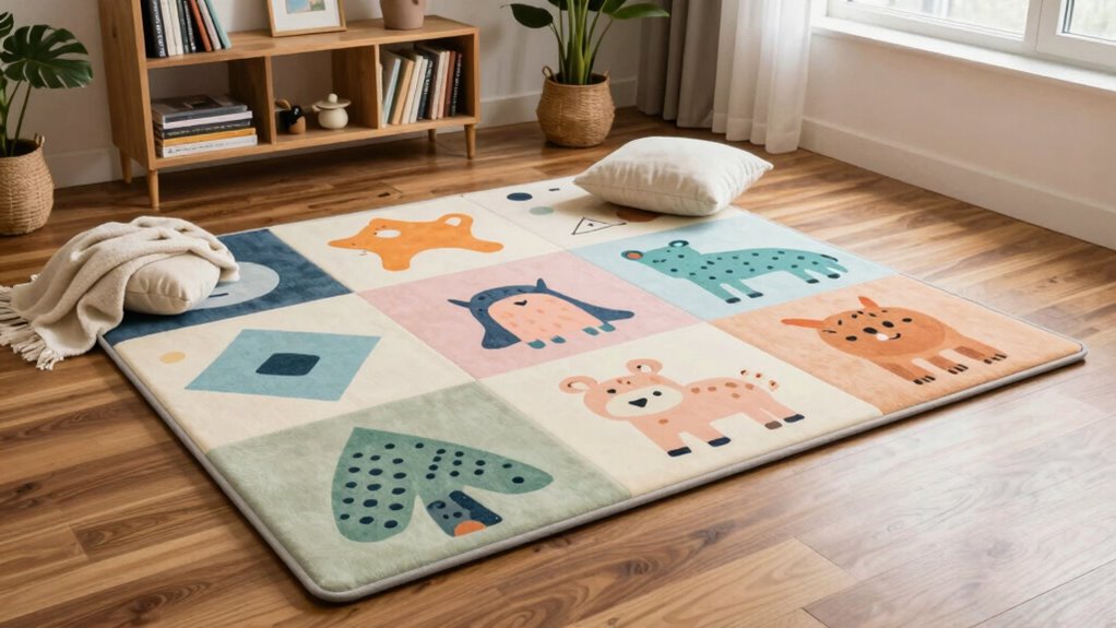 large non toxic play mats